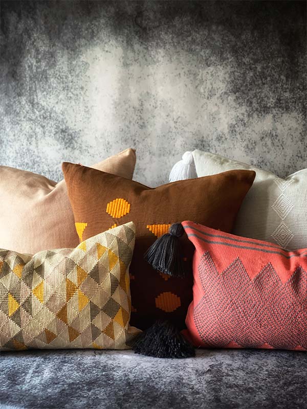 Tamayo Geo, Lumbar Pillow 12"x20" - Image 4