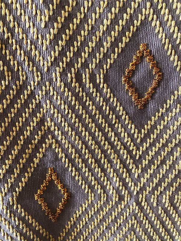 Isabella Taupe, Embroidery Throw Blanket - Image 3