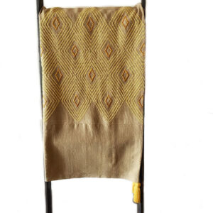 Isabella Taupe, Embroidery Throw Blanket