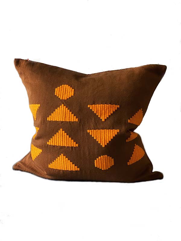 Gabino Cocoa, Pillow 20"x20"