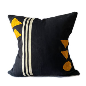 Damián Charcoal, Pillow 20"x 20"