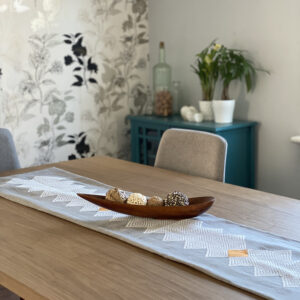 Linen Rhombi, Tablecloth Lx, 160x180cms