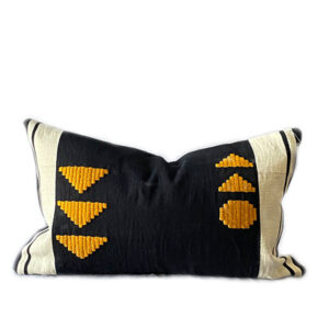 Leo Stripe, Lumbar Pillow 12"x 20"